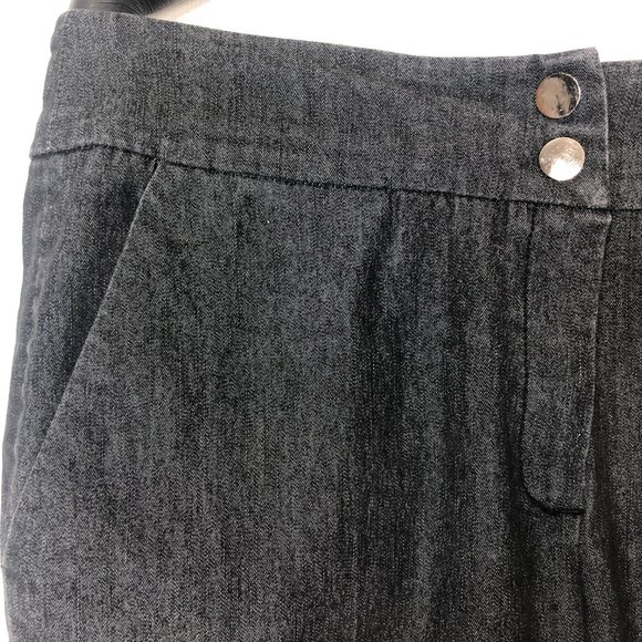 Sandro Sportswear Women's Capri Pants Size 14 Gray - Picture 4 of 7